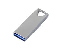 USB 3.0-флешка на 64 Гб с мини чипом, компактный дизайн, стильное отверстие для цепочки