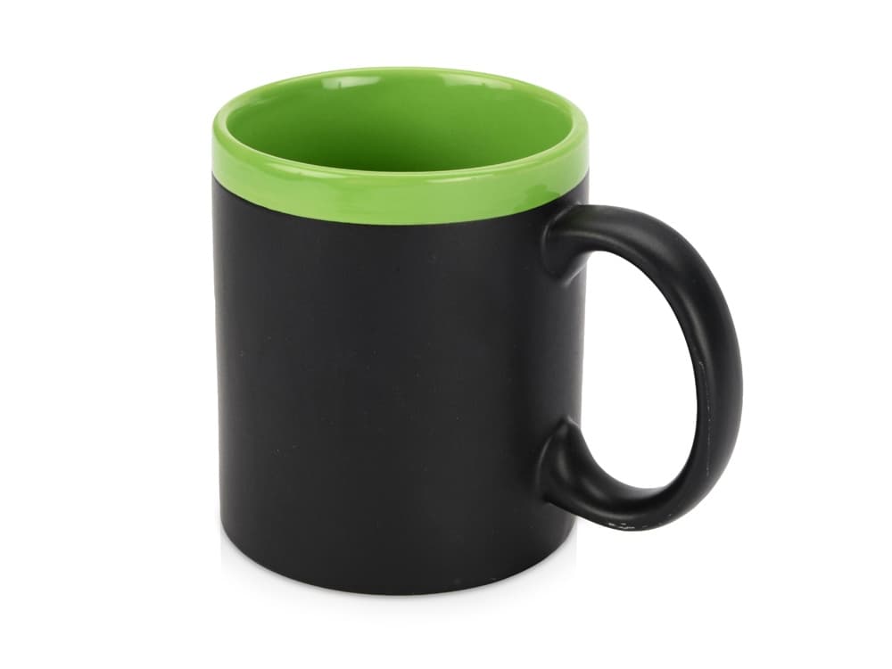 black, green