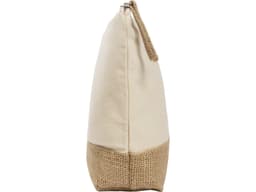 Косметичка "Jute" из хлопка и джута, натуральный