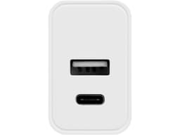 Сетевое зарядное устройство c выходами USB-A и USB-C «Recharger», 10 Вт, белый