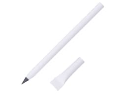 Вечный карандаш из переработанной бумаги "Recycled pencil", белый (Р)
