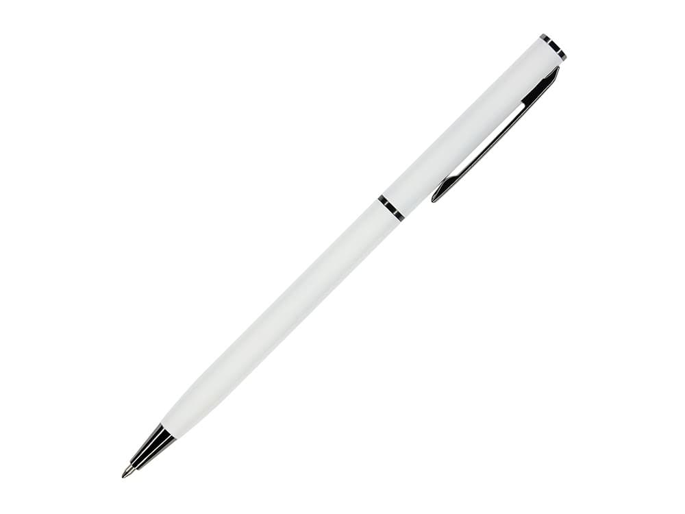 Ручка шариковая автоматическая BrunoVisconti® "PALERMO" цвет корпуса белый, soft-touch, 0.7 мм