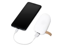 Внешний аккумулятор в форме камня «Stone», 5200 mAh, белый (Р)
