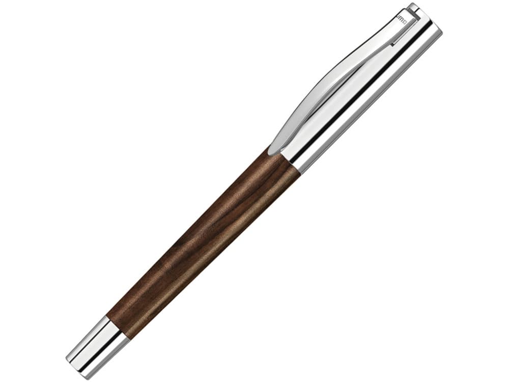 Ручка роллер "TITAN WOOD R", синий, 0.7 мм