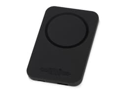 Магнитный беспроводной внешний аккумулятор "MagnetIQ", 5000 mah, 10 W, черный (Р)