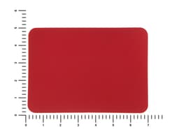 ПАТЧ ПРЯМОУГОЛНЫЙ soft-touch (красный) 5,0 х 7,0 см