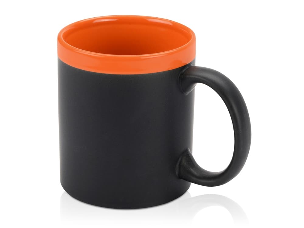 black, orange