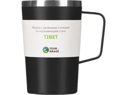 Стальная кружка с двойными стенками и порошковым покрытием "Tibet"