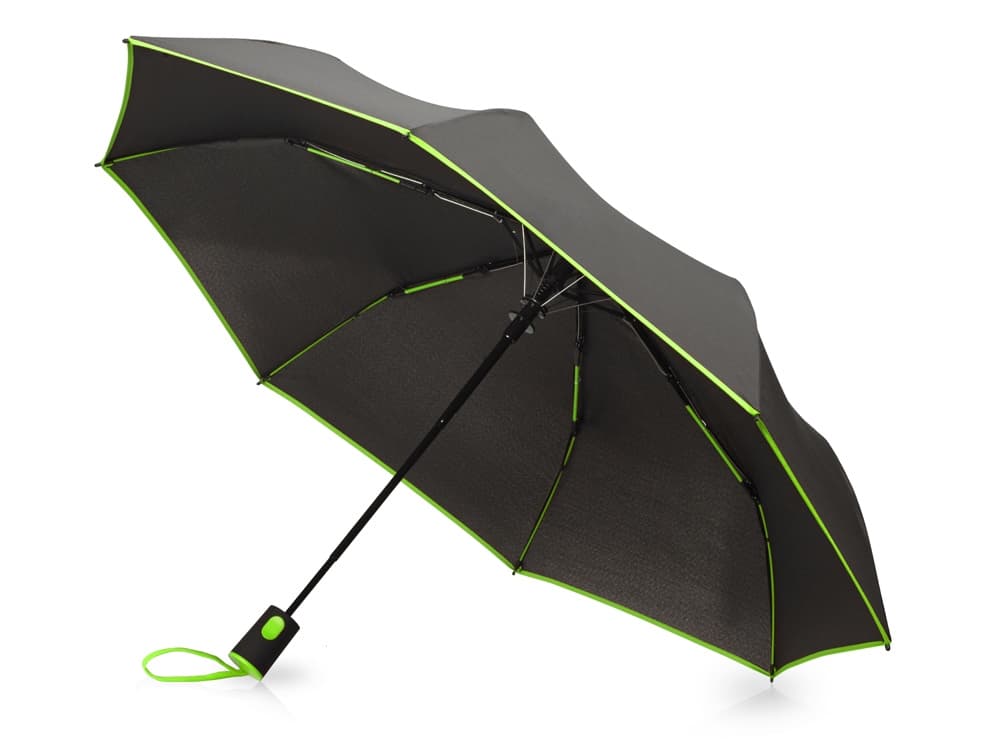 black, green