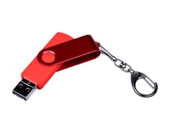 USB-флешка на 64 ГБ 3 в 1 поворотный механизм
