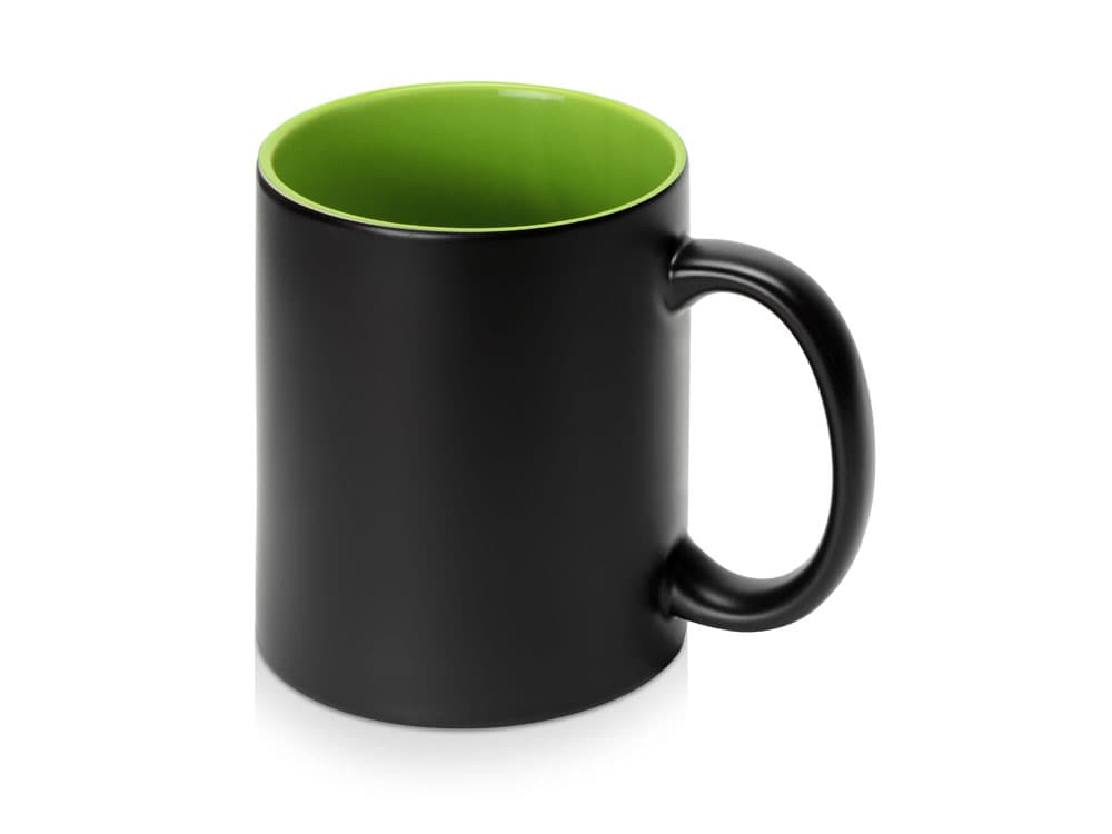 black, green