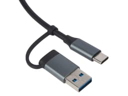 USB-хаб «Link» с коннектором 2-в-1 USB-C и USB-A