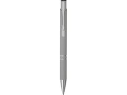 Ручка металлическая шариковая C1 софт-тач, серый (Р)
