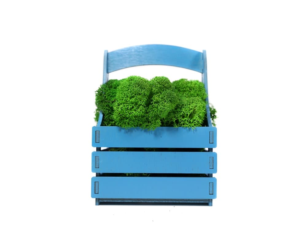 blue, green
