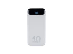 RIVACASE VA2540 (10 000mAh), QC/PD 20W внешний аккумулятор с дисплеем, белый 12/48