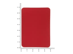 ПАТЧ ПРЯМОУГОЛНЫЙ soft-touch (красный) 5,0 х 7,0 см