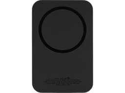 Магнитный беспроводной внешний аккумулятор "MagnetIQ", 5000 mah, 10 W, черный (Р)