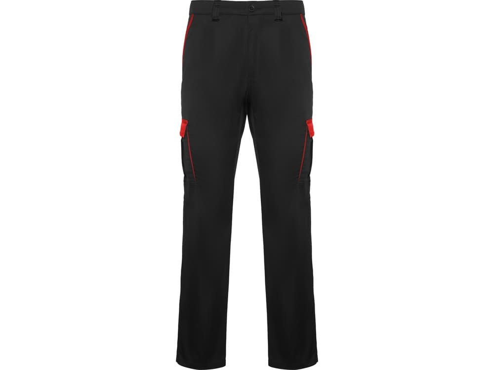 black, red