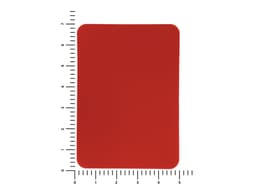 ПАТЧ ПРЯМОУГОЛНЫЙ nubuk (красный) 5,0 х 7,0 см