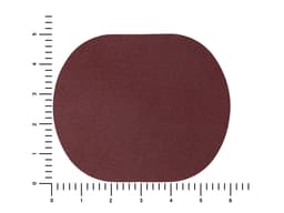 ПАТЧ ОВАЛ nubuk (коричневый ) 6,0 х 5,0 см