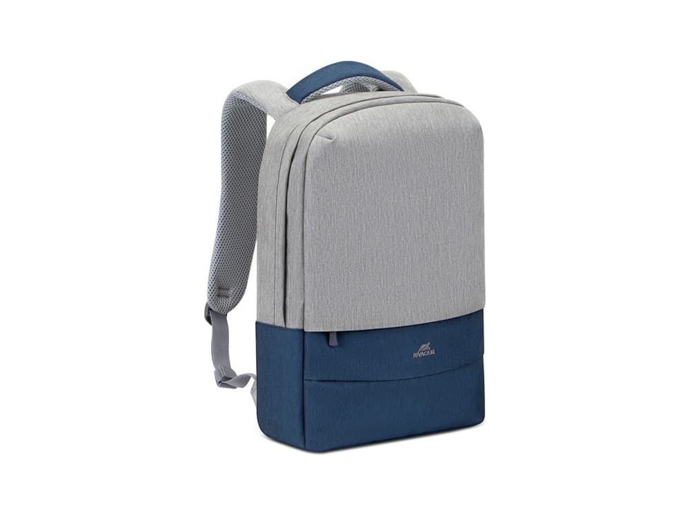 RIVACASE 7562 grey/dark blue рюкзак для ноутбука 15.6''