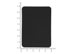 ПАТЧ ПРЯМОУГОЛНЫЙ nubuk (чёрный) 5,0 х 7,0 см
