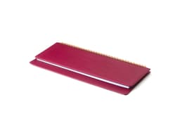 Планинг недатированный  "Velvet" бордовый (Р)