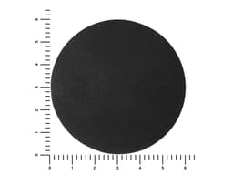 ПАТЧ КРУГ nubuk (чёрный) 6,0 х 6,0 см