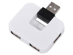 USB Hub "Gaia" на 4 порта, белый