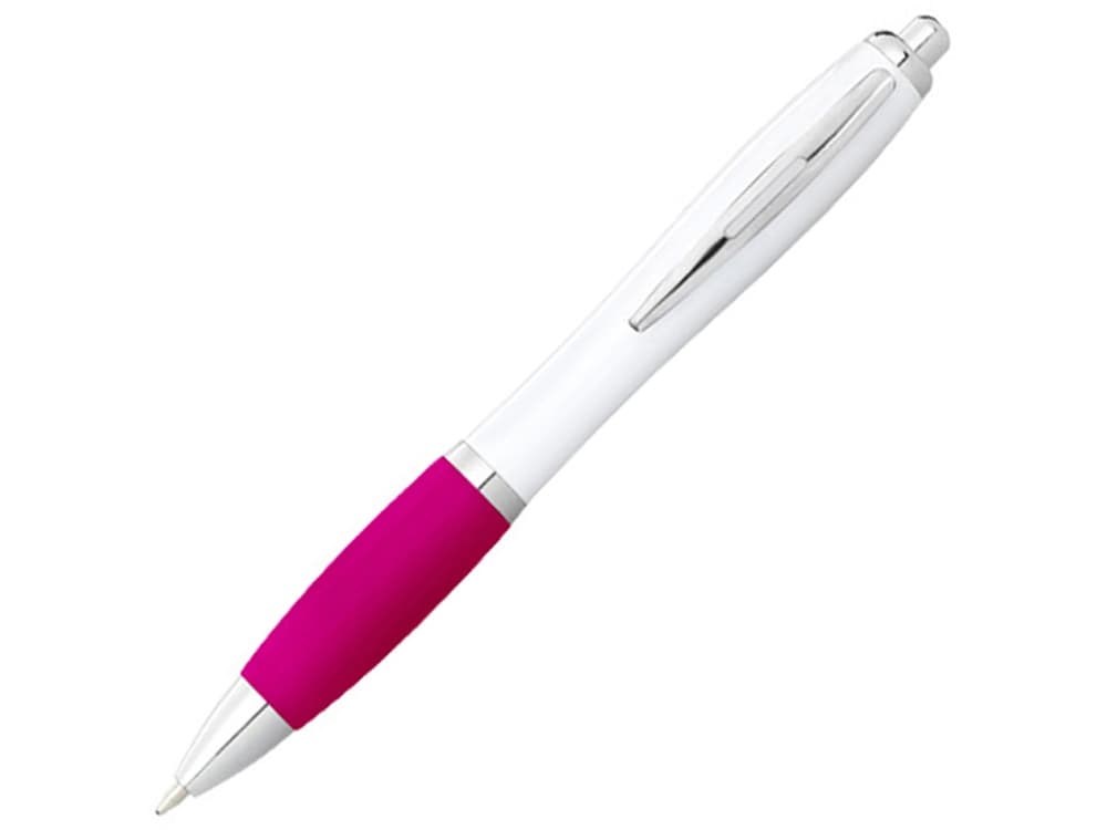 white, pink