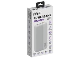 Портативный внешний аккумулятор SM20000 White (Р)