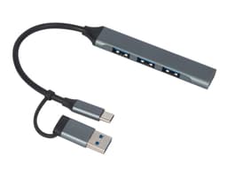 USB-хаб «Link» с коннектором 2-в-1 USB-C и USB-A