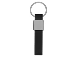 Брелок из металла и иск.кожи "Strap"