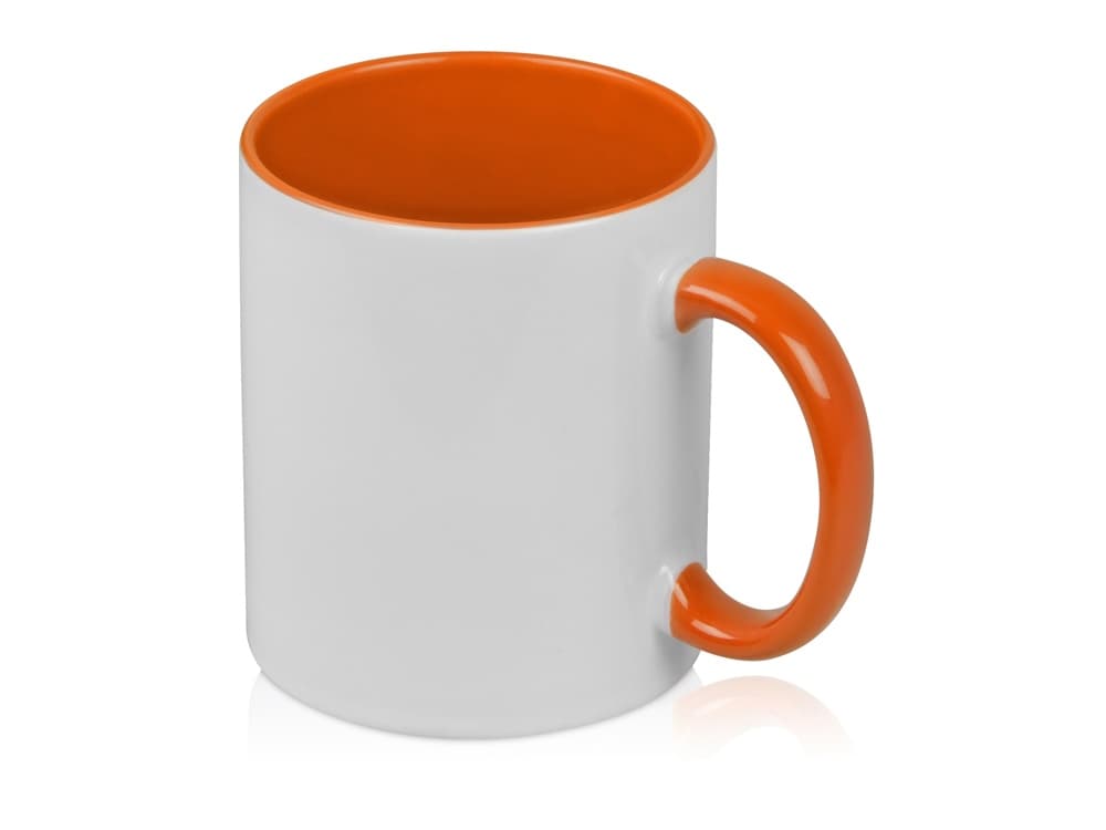 white, orange