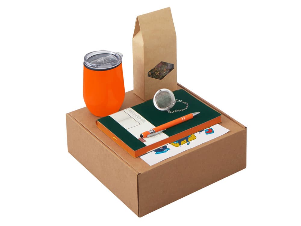 green, orange