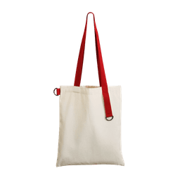 Шоппер Superbag (неокрашенный с красным)