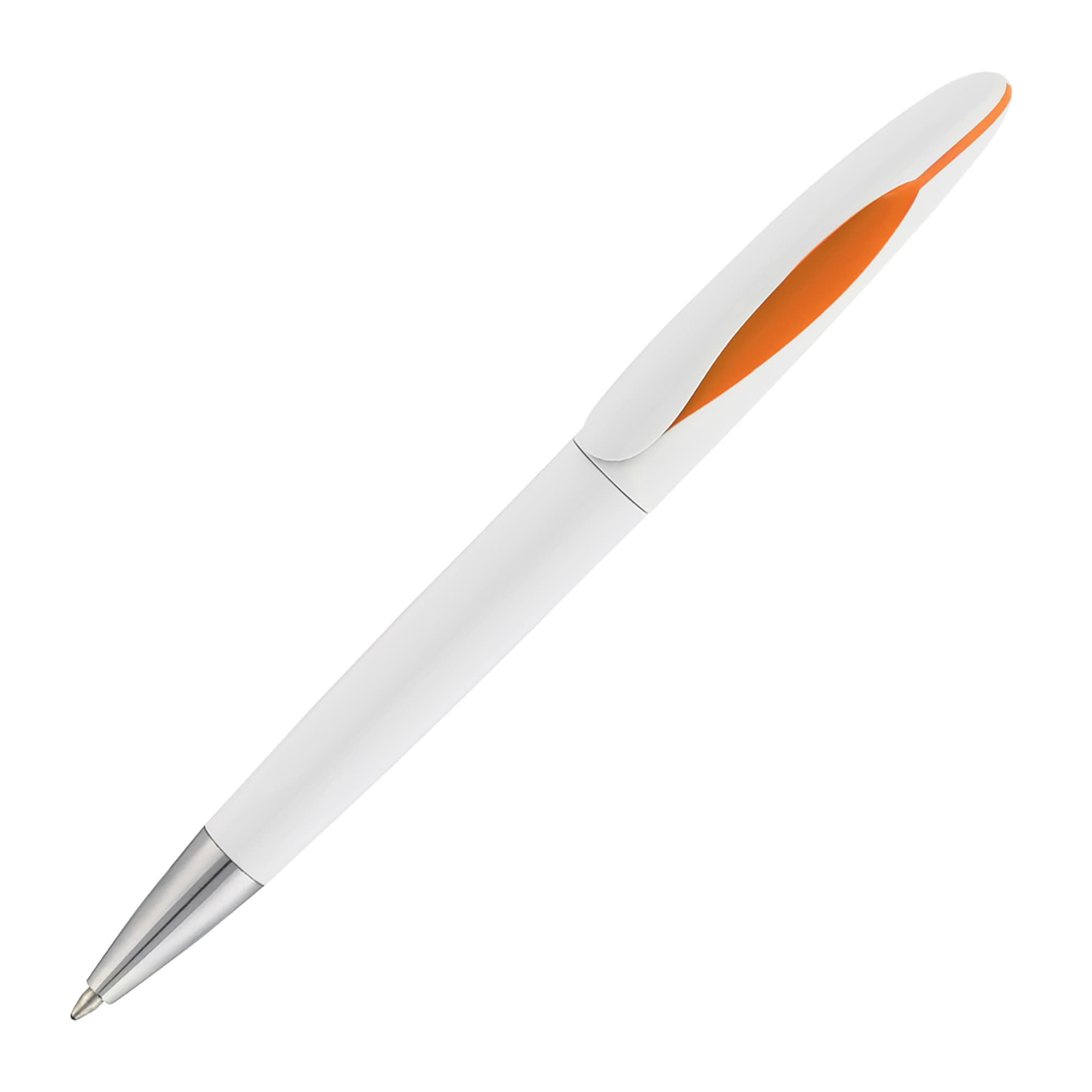 white, orange
