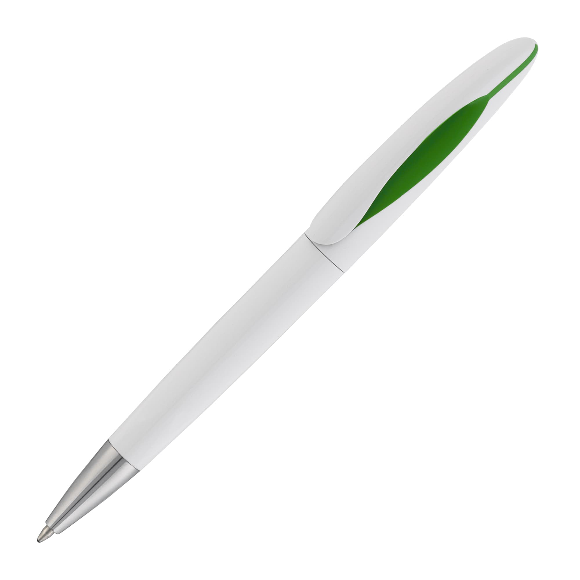 white, green