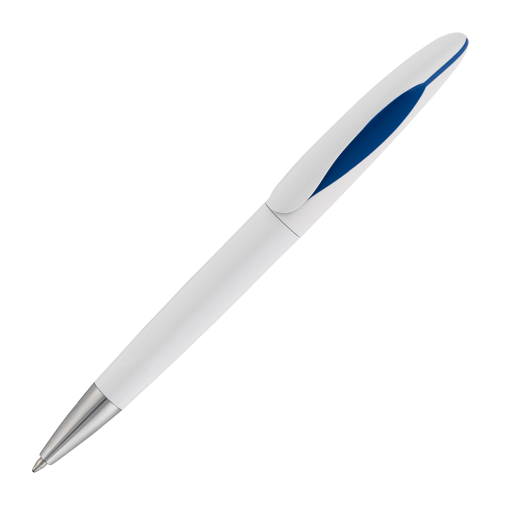 white, blue