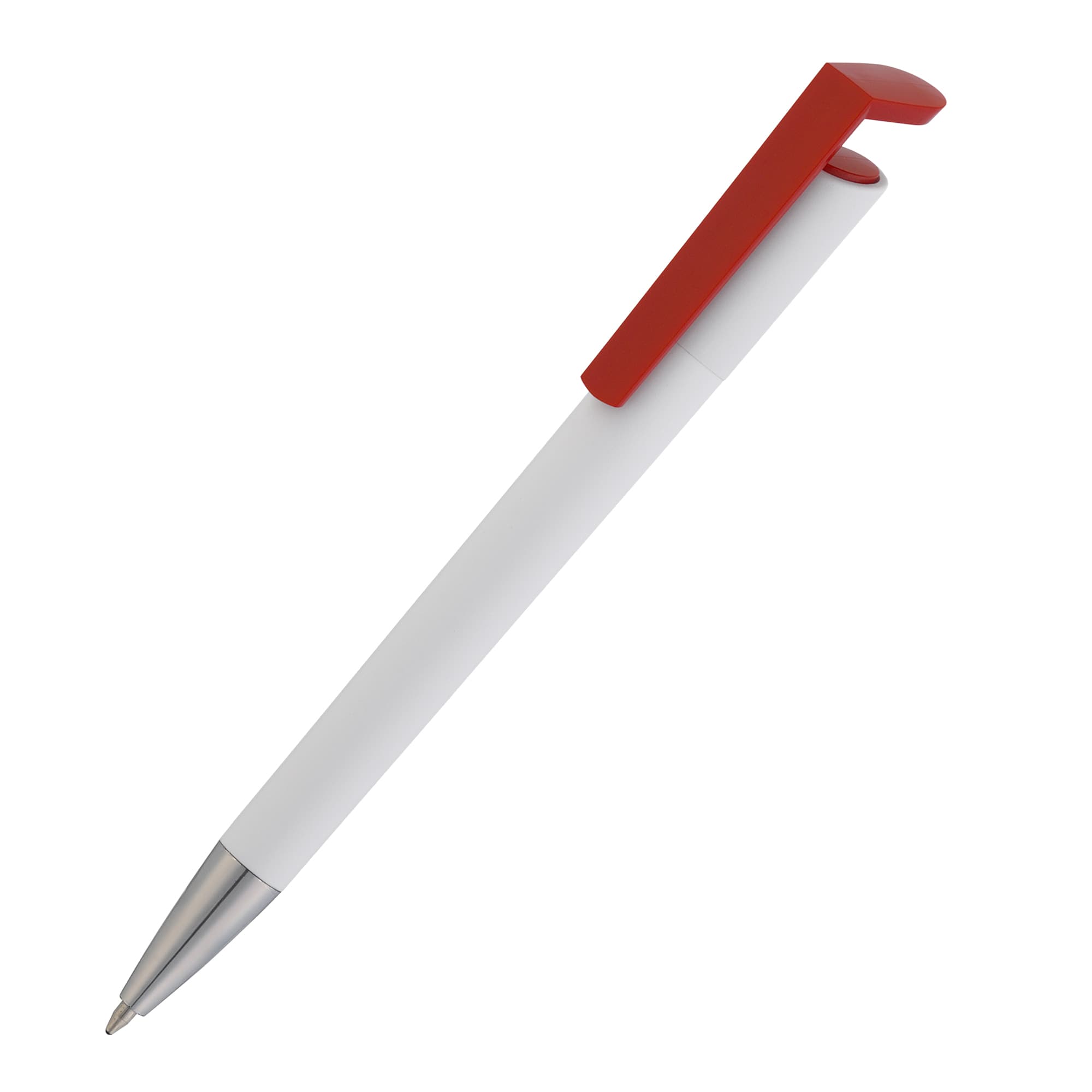 white, red