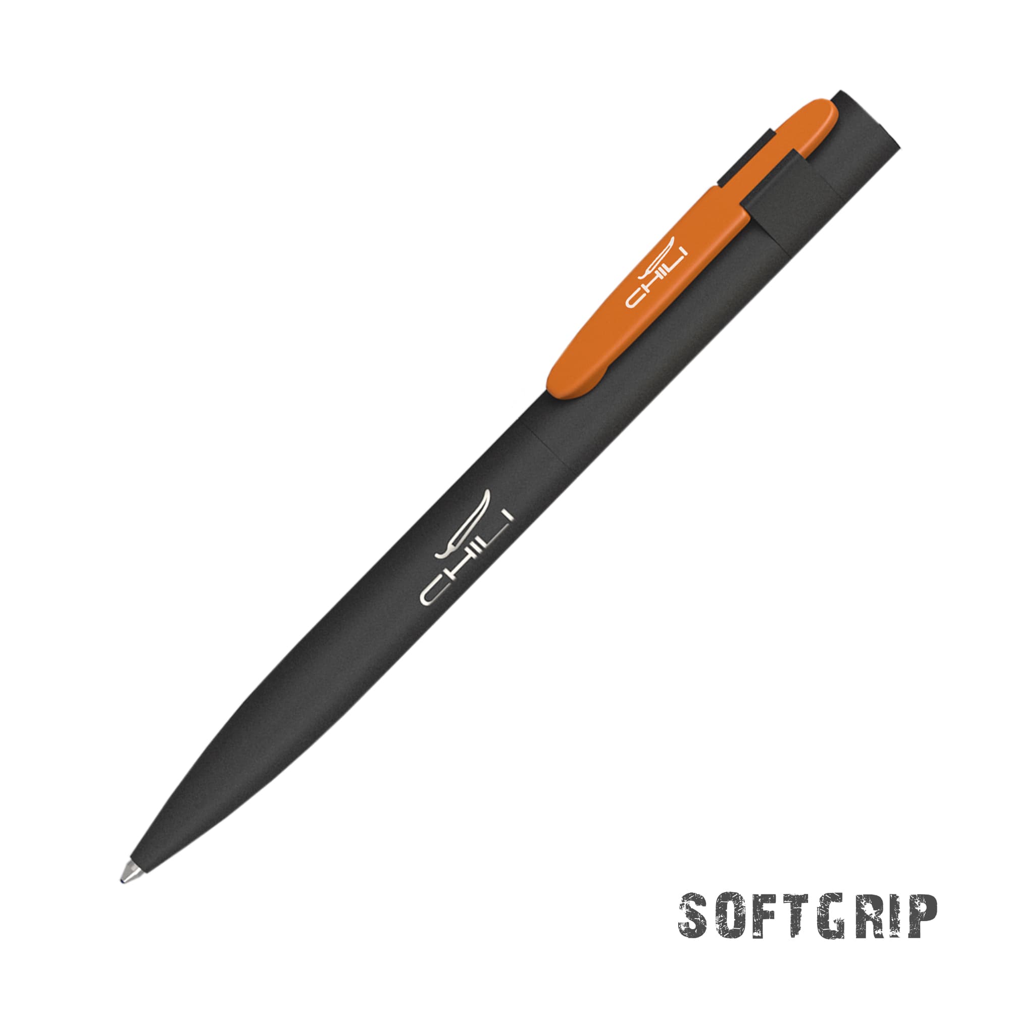 black, orange