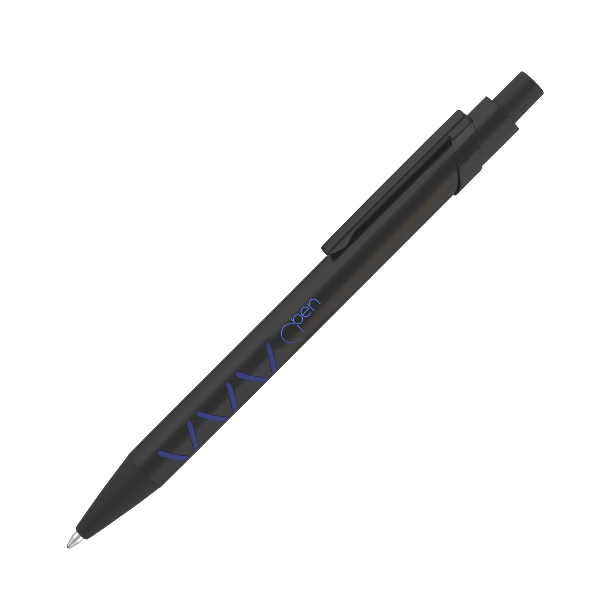 black, blue
