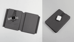 Папка А5 с беспроводным (10W) зарядным устройством 5000 mAh, с MagSafe и блокнотом
