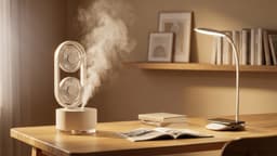 Портативный увлажнитель воздуха "Smart Wind" с двумя вентиляторами
