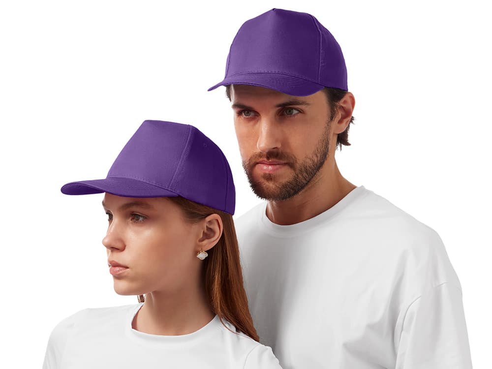 Бейсболка "Poly" 5-ти панельная 120гр