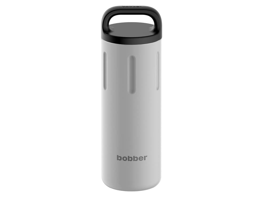 Вакуумный термос бытовой с керамическим покрытием, тм "bobber", 770 мл. Артикул Bottle-770 Sand Grey (серый)